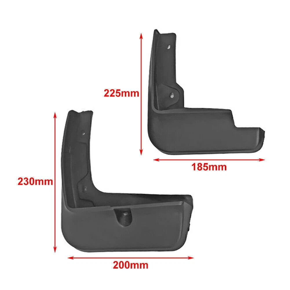 4x Mud Flap Guards for 2017-2020 Hyundai Elantra 4 Door Sedan