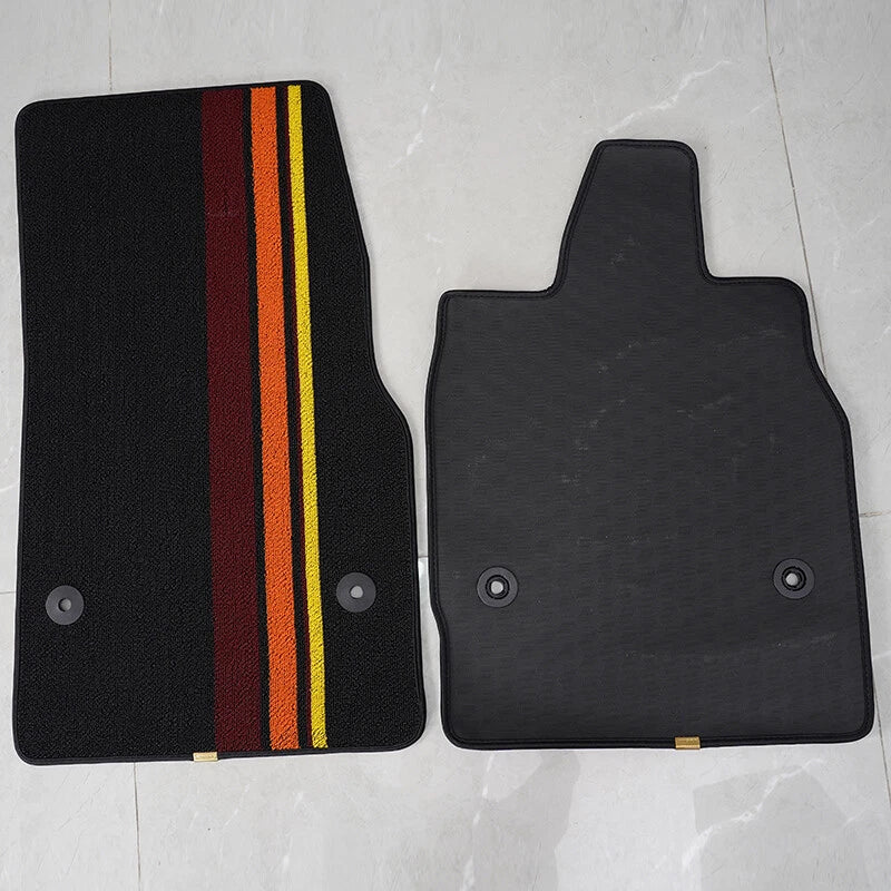 Carpet Floor Mats Protection Pad Black for Corvette C8 Coupe Z06 Z51 (2020-2025)