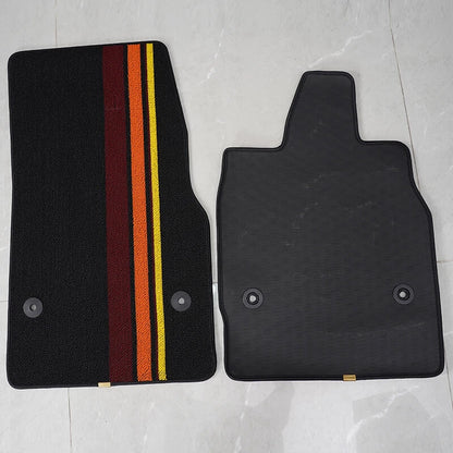 Carpet Floor Mats Protection Pad Black for Corvette C8 Coupe Z06 Z51 (2020-2025)