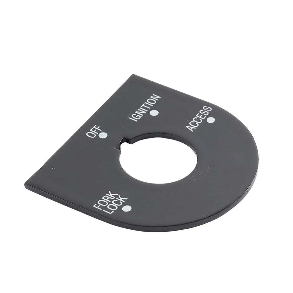 Gloss Black Ignition Switch Panel Trim for Harley Road Glide FLTRU (98-13)