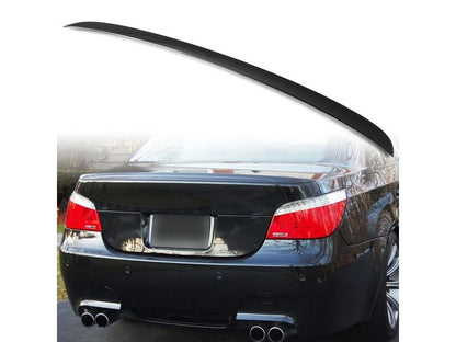 4D Carbon Fiber Look ABS Boot Spoiler for BMW 5 Series E60 (2005-2010)