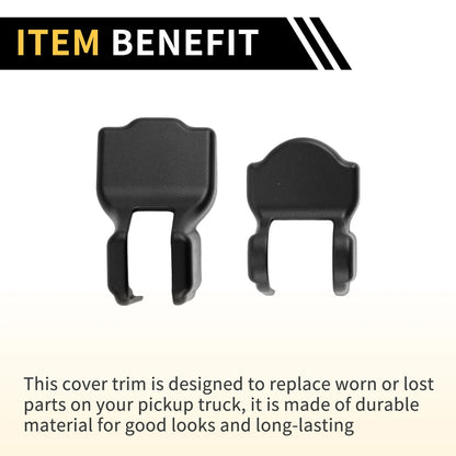 Door Limiting Cover Trim for Jeep Wrangler JL JLU (2018-2024) Black