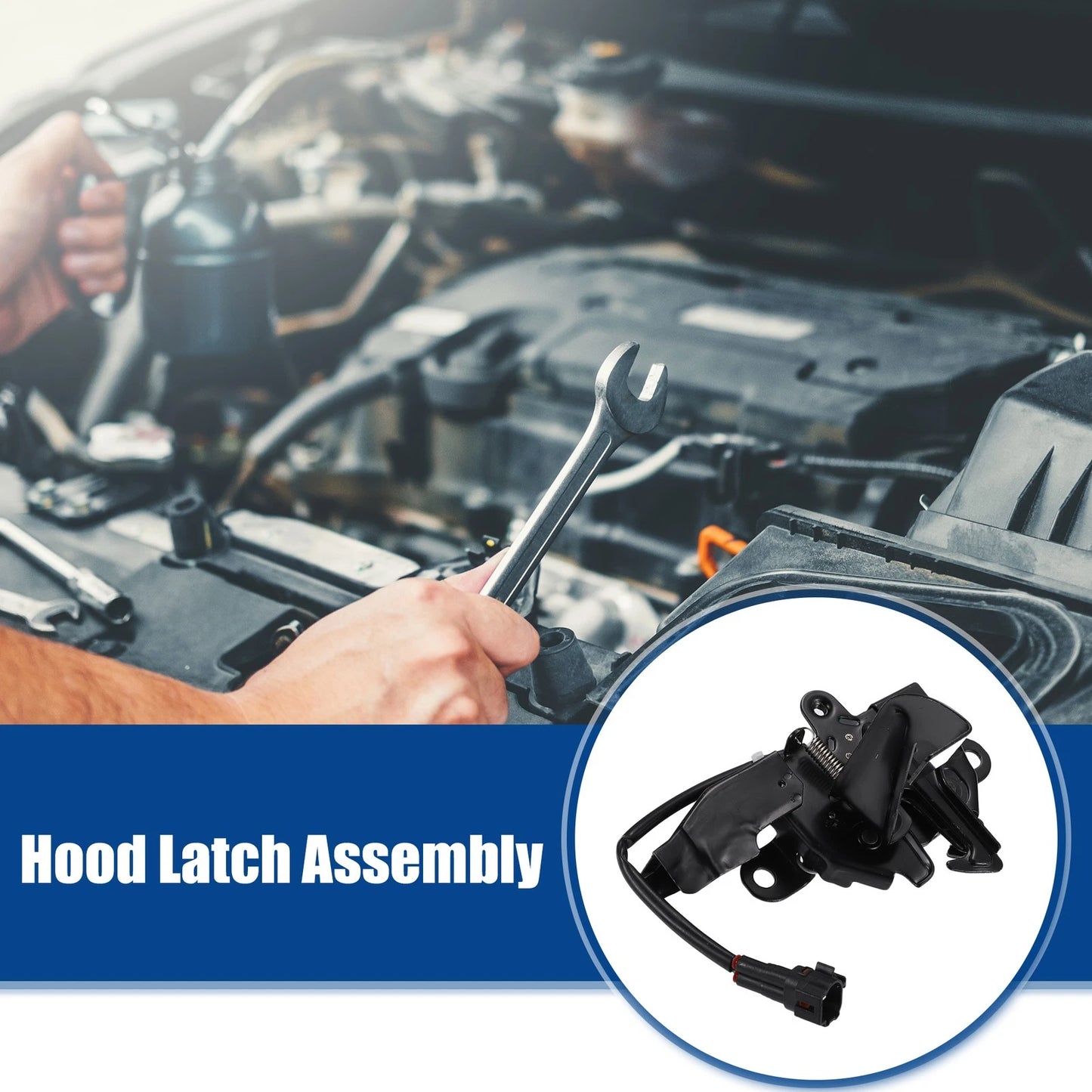 Hood Latch Lock Assembly for Lexus ES350 (2013-2018)