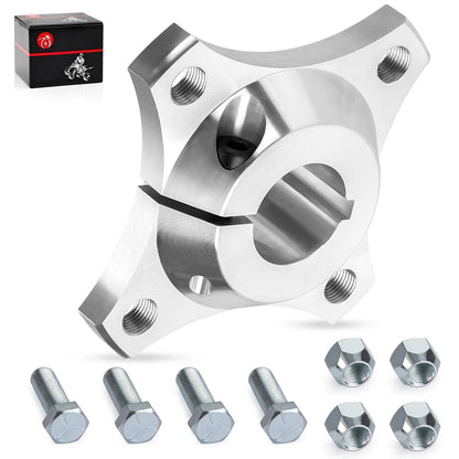 2 x Wheel Hub 1-1/4 Rear 4 x 4 Aluminum for Go Kart