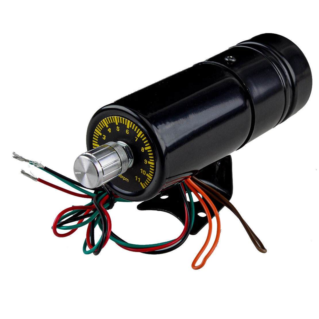1000-11000 RPM Adjustable Tachometer Gauge with Red LED for Car