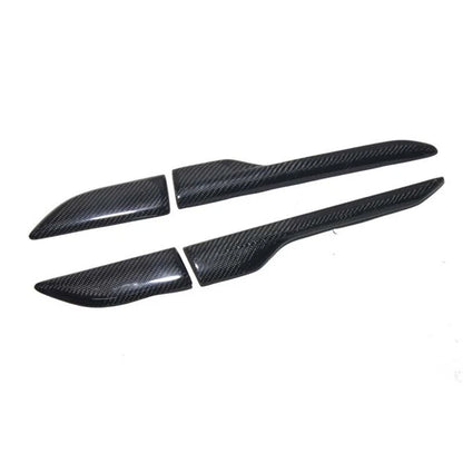 Real Carbon Fiber Side Fender Cover Trim For Range Rover Evoque 2015-2020