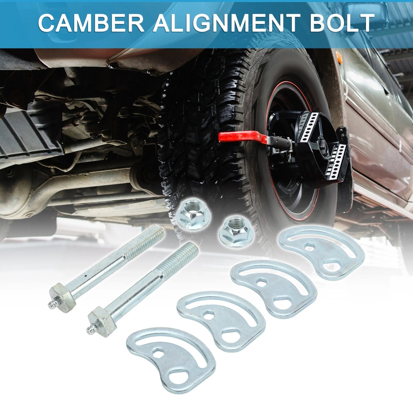 Front Camber Caster and Alignment Kit for Chevy Silverado (1999-2006)
