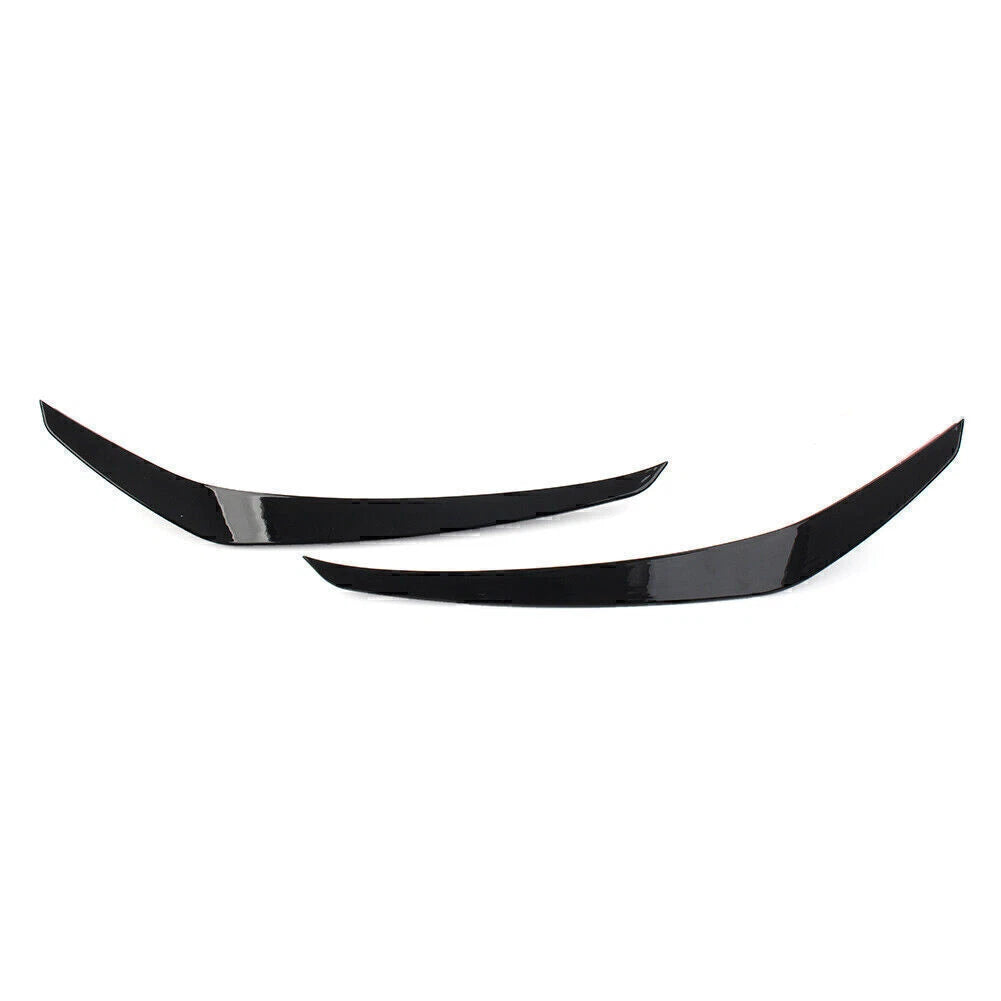 Glossy Black Front Bumper Side Air Vent Trim for VW Golf (2013-2016)