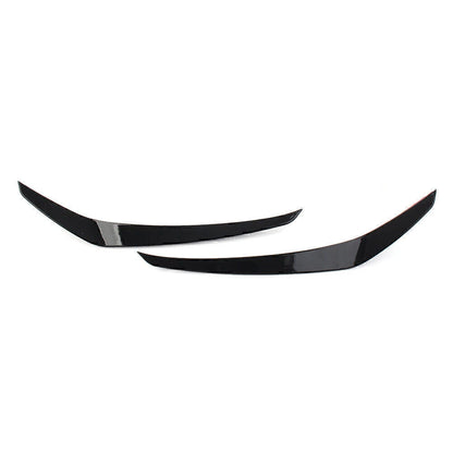 Glossy Black Front Bumper Side Air Vent Trim for VW Golf (2013-2016)