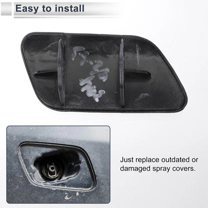 Bumper Headlight Washer Nozzle Cover for BMW 740i (1993-2001)