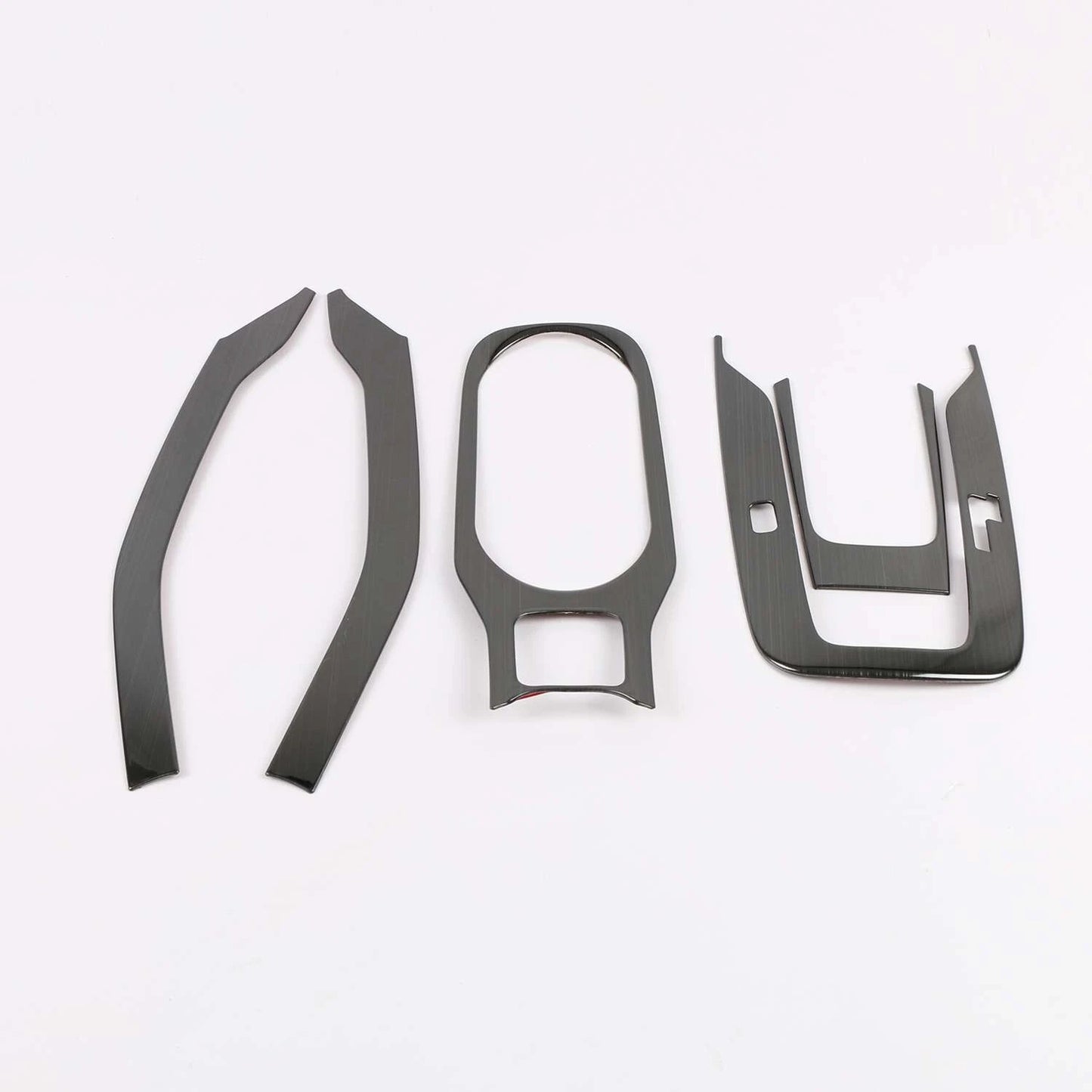 Steel Black Gear Shift Water Cup Frame Cover Trim for Toyota Corolla (2020-2024)