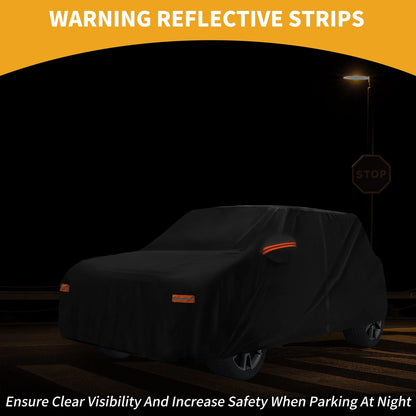 Waterproof All Weather Car Cover for Mini Cooper 2DR Black