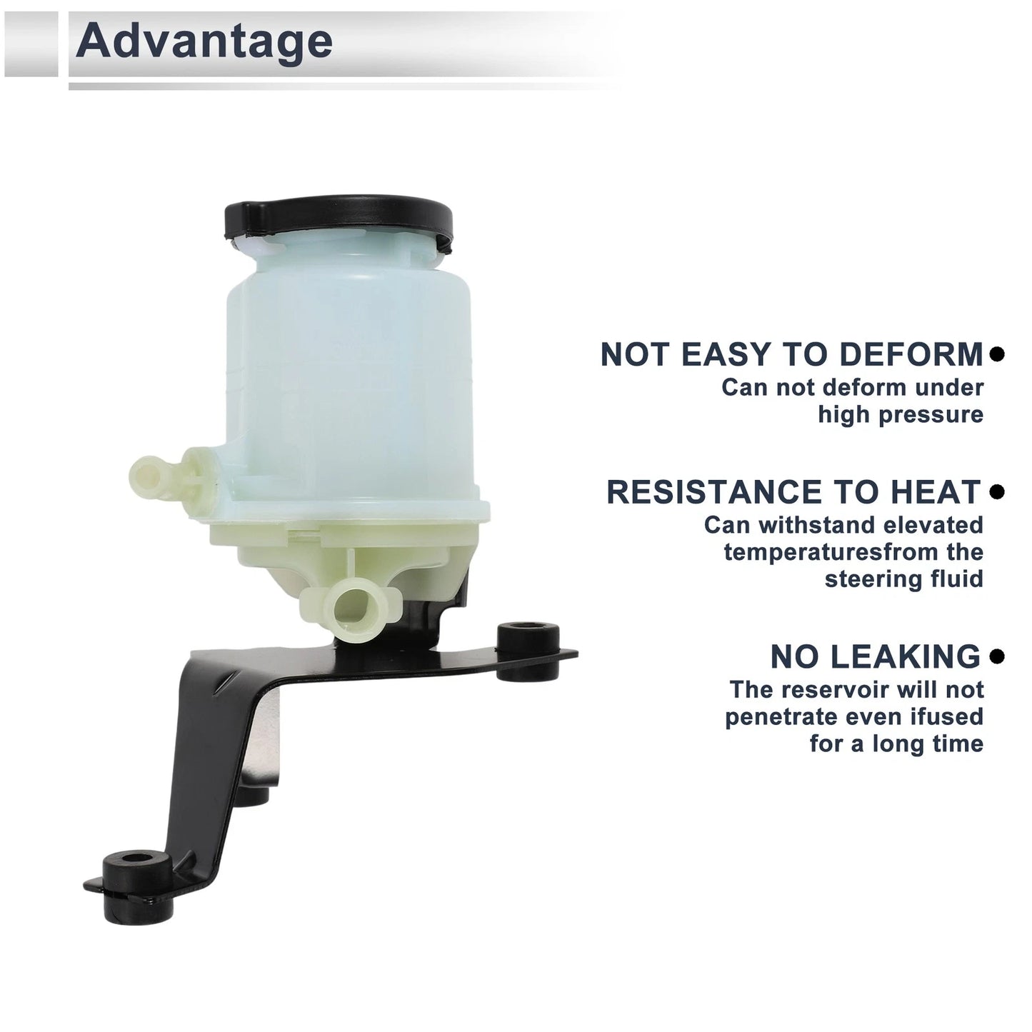 Power Steering Reservoir 1 x Beige for Toyota Tacoma (2005-2019)