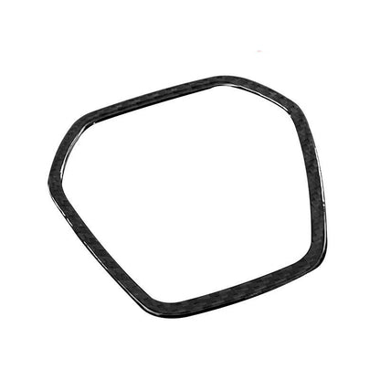 Dry Carbon Fiber Steering Wheel Center Cover Sticker for  Corvette  C8 20-24