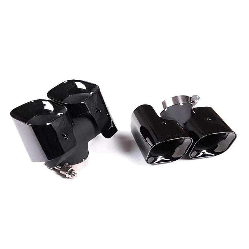 Rear Tail Exhaust Muffler Tip Pipes for Land Rover Defender 90 110 130 (2020-2024)