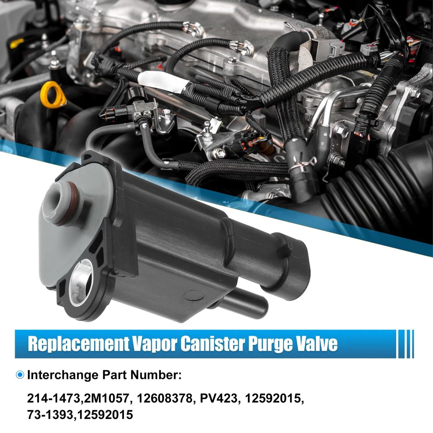 Vapor Canister Purge Valve EVAP Solenoid for Chevrolet Buick