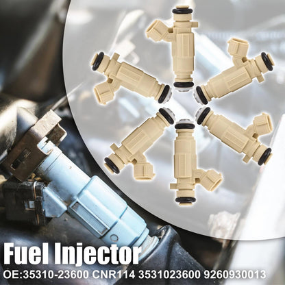 6 x Fuel Injectors for Hyundai Tucson, Kia Soul 2.0L, 2.7L, 3.3L (2005-2023)