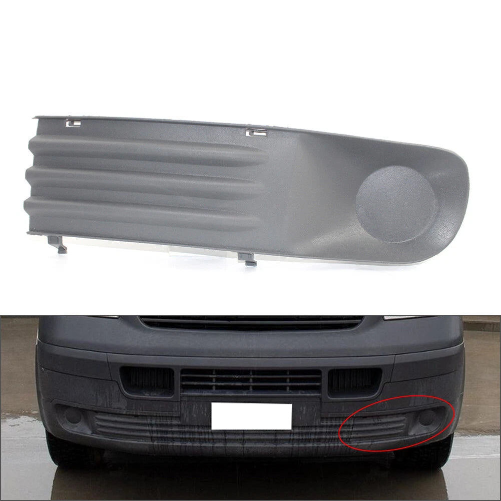 Left Front Bumper Fog Light Grille for VW Transporter T5 T28 T30 (2003-2009)