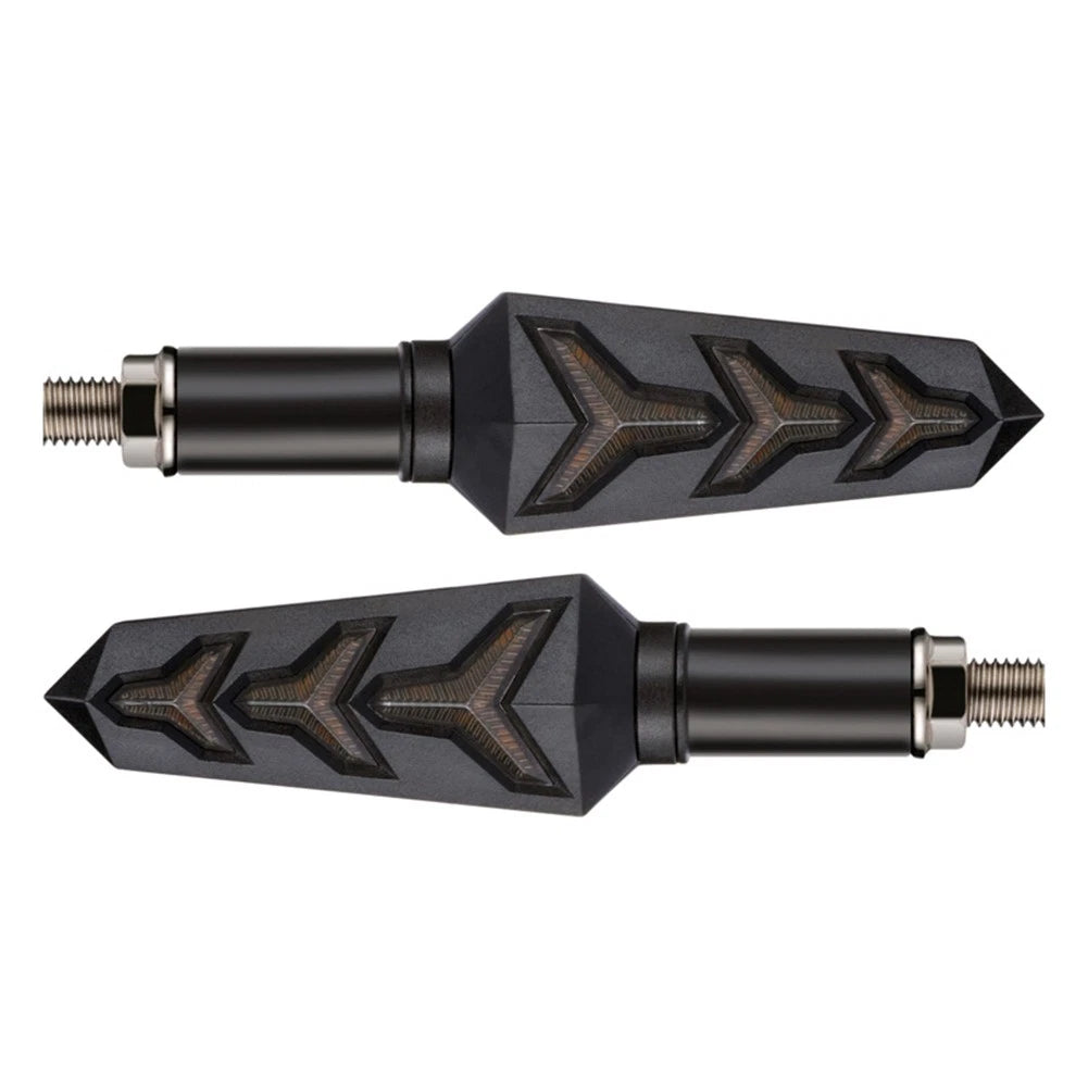 Sequential LED Turn Signal Blinker Light for Car Tail Brake Lamp Amber