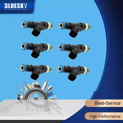 6PCS Fuel Injectors for Dodge Nitro 3.7L EKG (2007-2012)