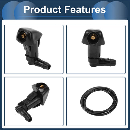 Windshield Washer Nozzle & Fluid Hose for Honda Civic (2016-2021)
