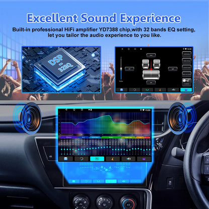 9'' Car Radio for Toyota Corolla Hatch 2015-2018 - Apple CarPlay, Android Auto
