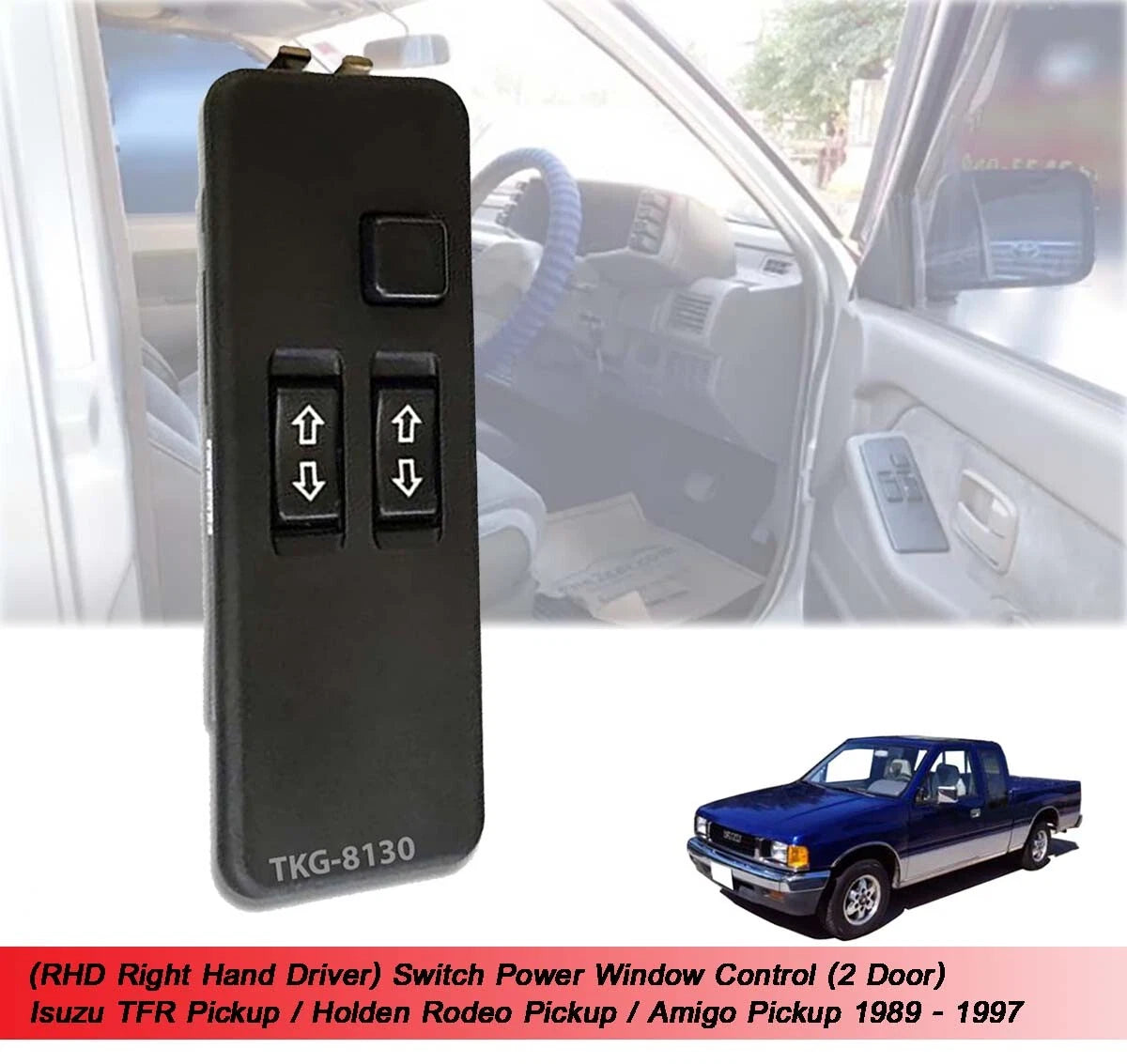 Power Window Control Switch for Isuzu TFR Ute(1989-1997)