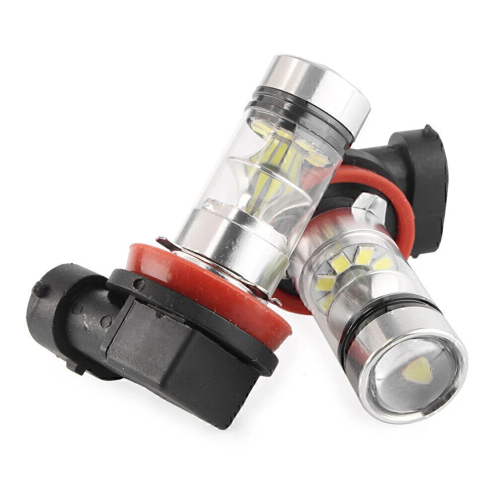 H8/H11 6000K 100W LED Fog Driving Light Bulbs for Car