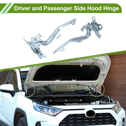 Hood Hinges 1 x for Toyota Venza (2009–2017)