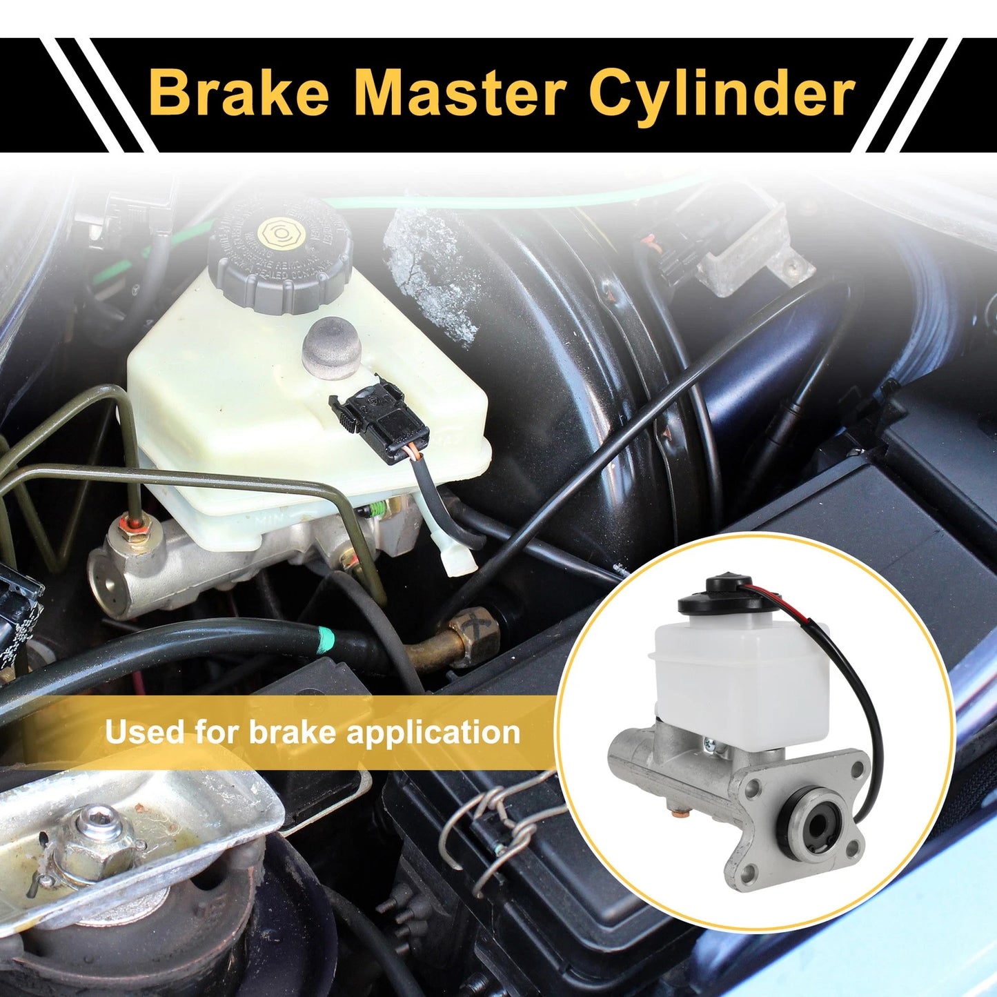 Brake Master Cylinder w/ Reservoir for Toyota HILUX LN3 LN6 (1983–1998)