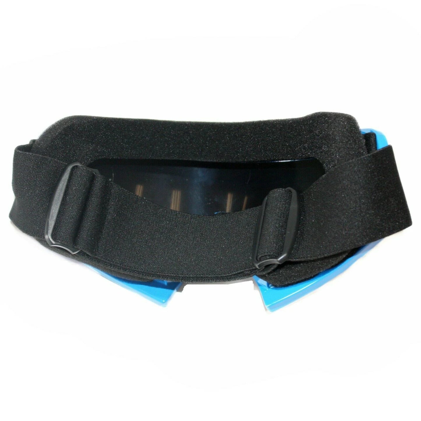 Tinted Blue MX Goggles for Motocross Motorbike - Anti-Fog UV Protection