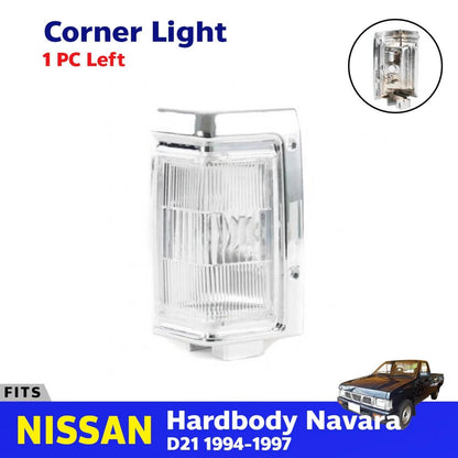 Corner Light Indicator Cover Lens Feft Fits Nissan Navara D21 Pickup 1994-97 D06