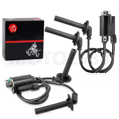 2X Ignition Coil with Spark Plug CAP for Honda ST1100 (1991-2003)