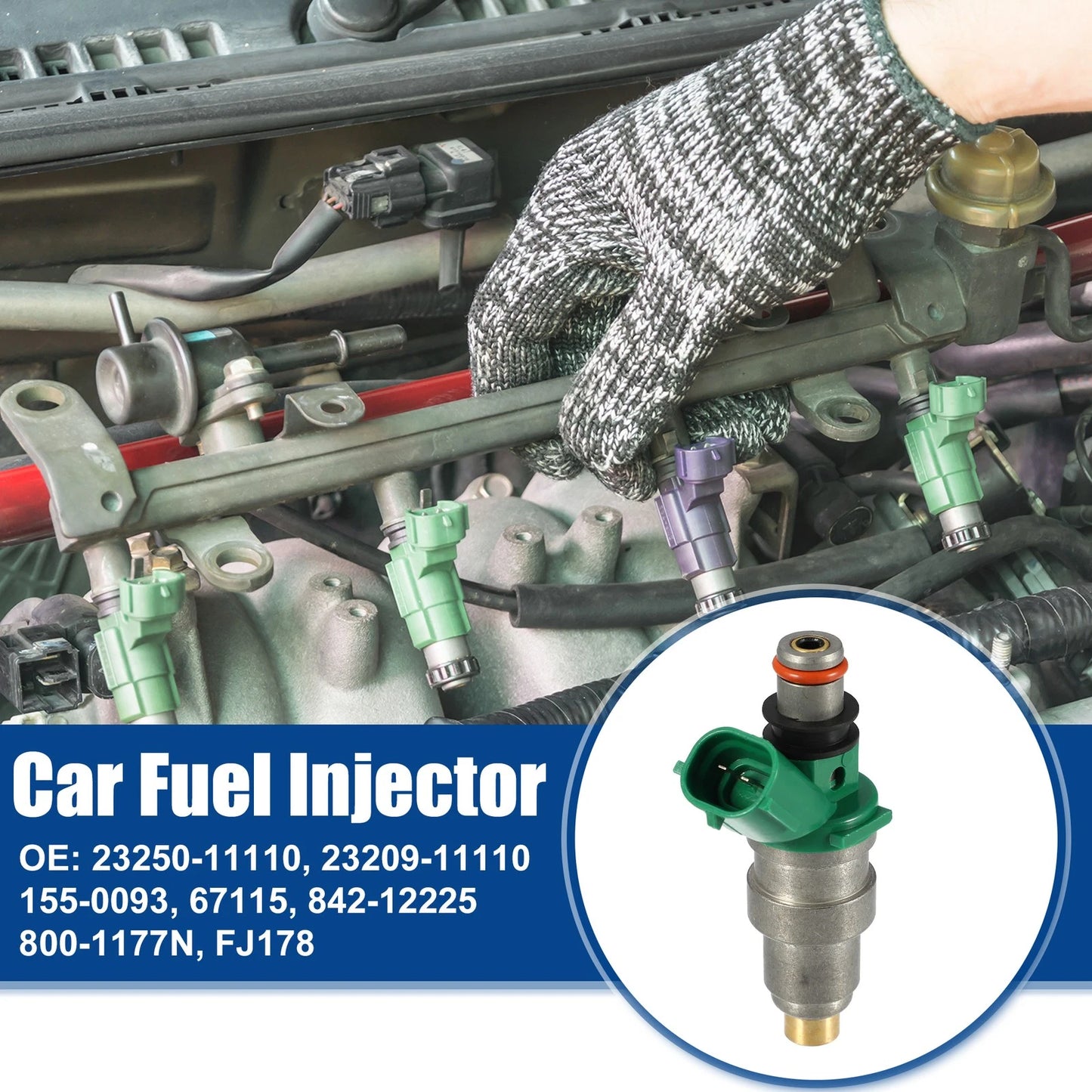 4 x Fuel Injector Nozzles for Toyota Paseo 1.5L (1994-1999)