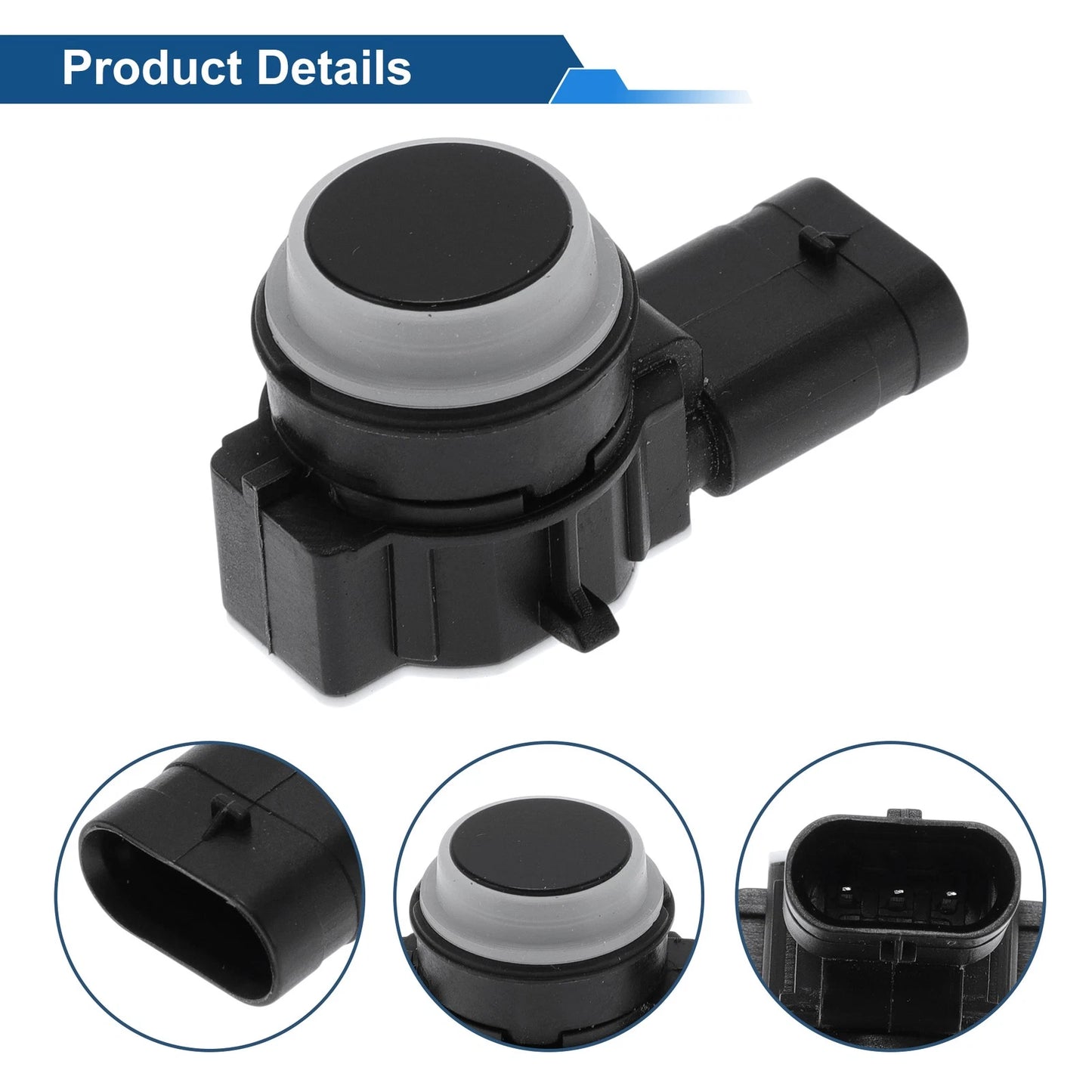 Reverse Backup Parking Sensor for BMW 228i (2014-2016) Black 1 Pc
