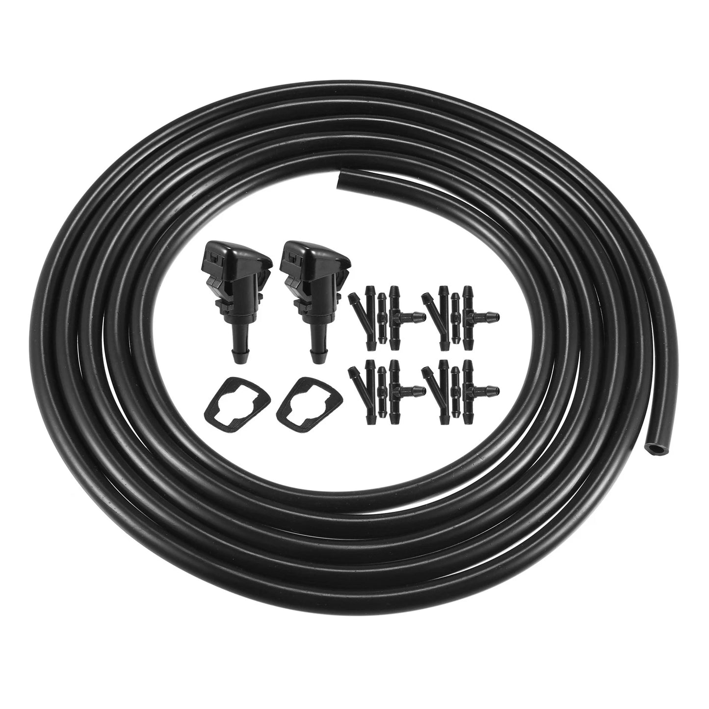 Windshield Washer Nozzles & 2.8m Hose for Mitsubishi Eclipse (2006-2012)