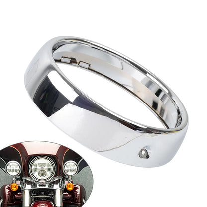 7" Headlight Trim Ring Bezel Cover for Harley Electra Street Tri Glide (2014-2023)