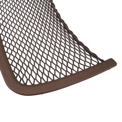 Brown Front Seat Back Net Storage Bag for Benz GL GLS W166 (2013-2020)