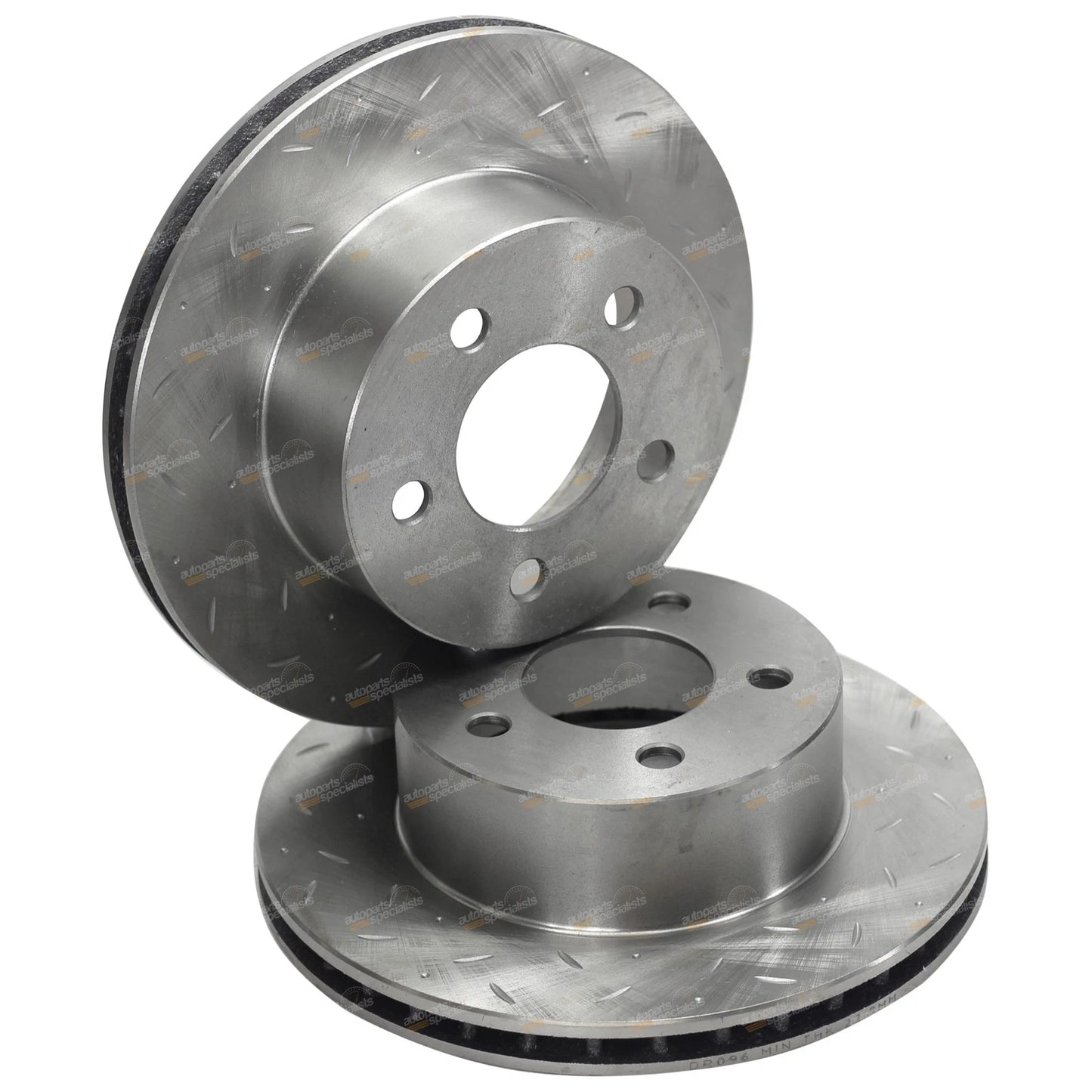 Front Disc Drilled + Slotted Rotors for Jeep Cherokee XJ (1988-1998)