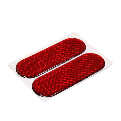 6 x Red Reflective Sticker for Car Body Decal Tape Bumper