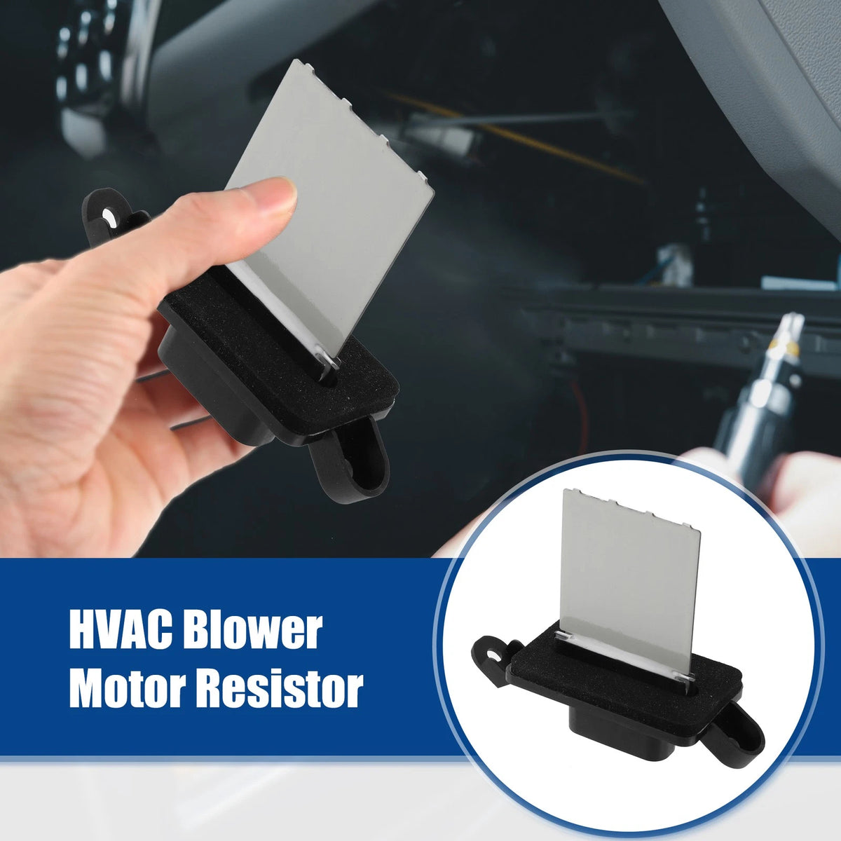 HVAC Blower Motor Resistor for Chevrolet Malibu Black Red Beige
