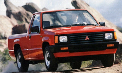 Black Rear Tailgate Handle for Mitsubishi L200  (1986-1994)
