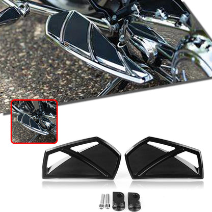 Black Foot Peg Kit for Harley Davidson