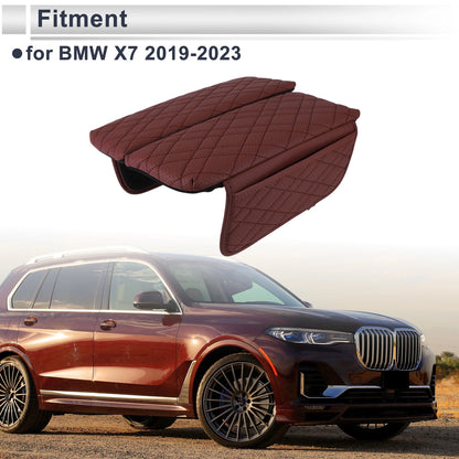 Car Center Console Cover for BMW X7 (2019-2023) - Red Storage Bag 1 Pair
