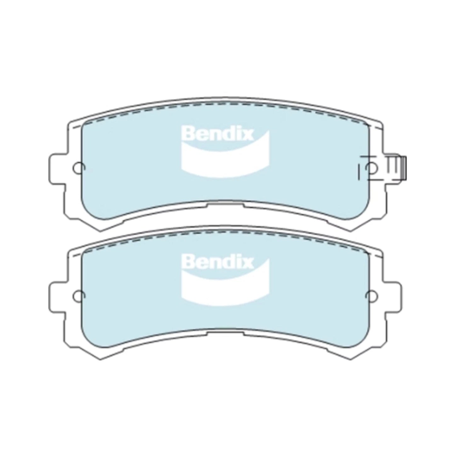 Rear Disc Brake Pad Set 4WD for Patrol GU Y61 4.8L TB48DE (2001-2010)