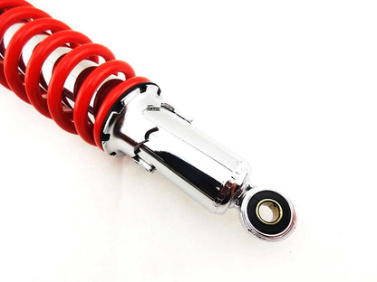 365mm JBS Red/Chrome Shock Absorbers for Kawasaki F8 250 Bison