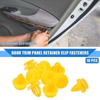 10 Pcs Door Trim Panel Retainer Clip Fasteners for Chevrolet Aveo (2004-2011)