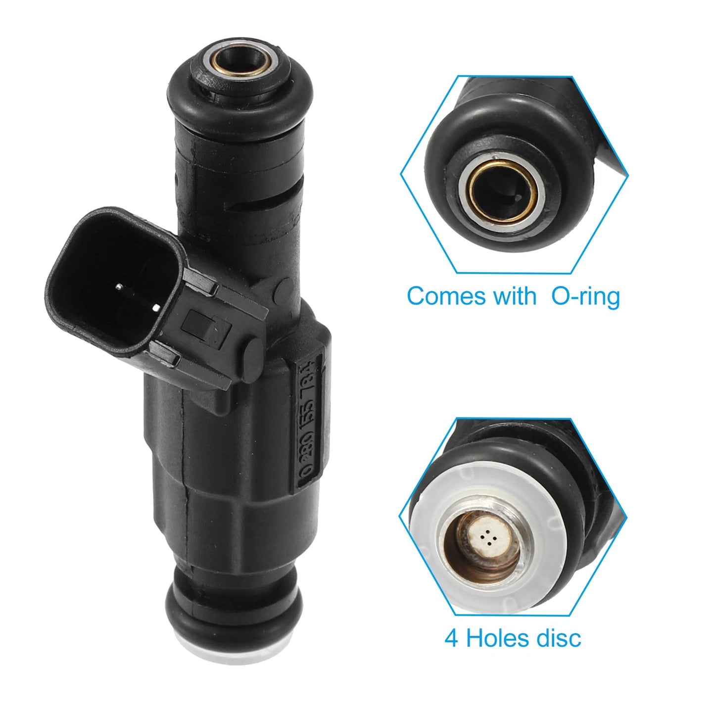 Fuel Injector Nozzle Flow Matched for Jeep Cherokee (1997-2001)