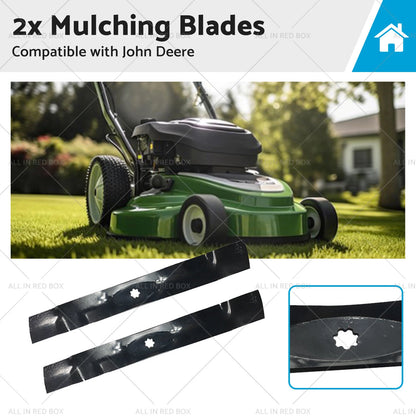 42" Mulching Blades for John Deere LA115 LA120 D100 (2006-2014)