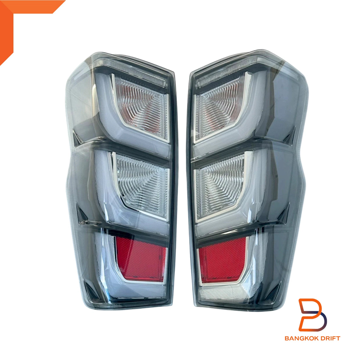 LED Tail Lamp Rear Light Clear Lens for Isuzu D-Max RG Ute (2020-2026)